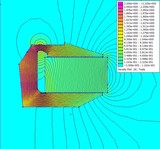 FEA motor simulation